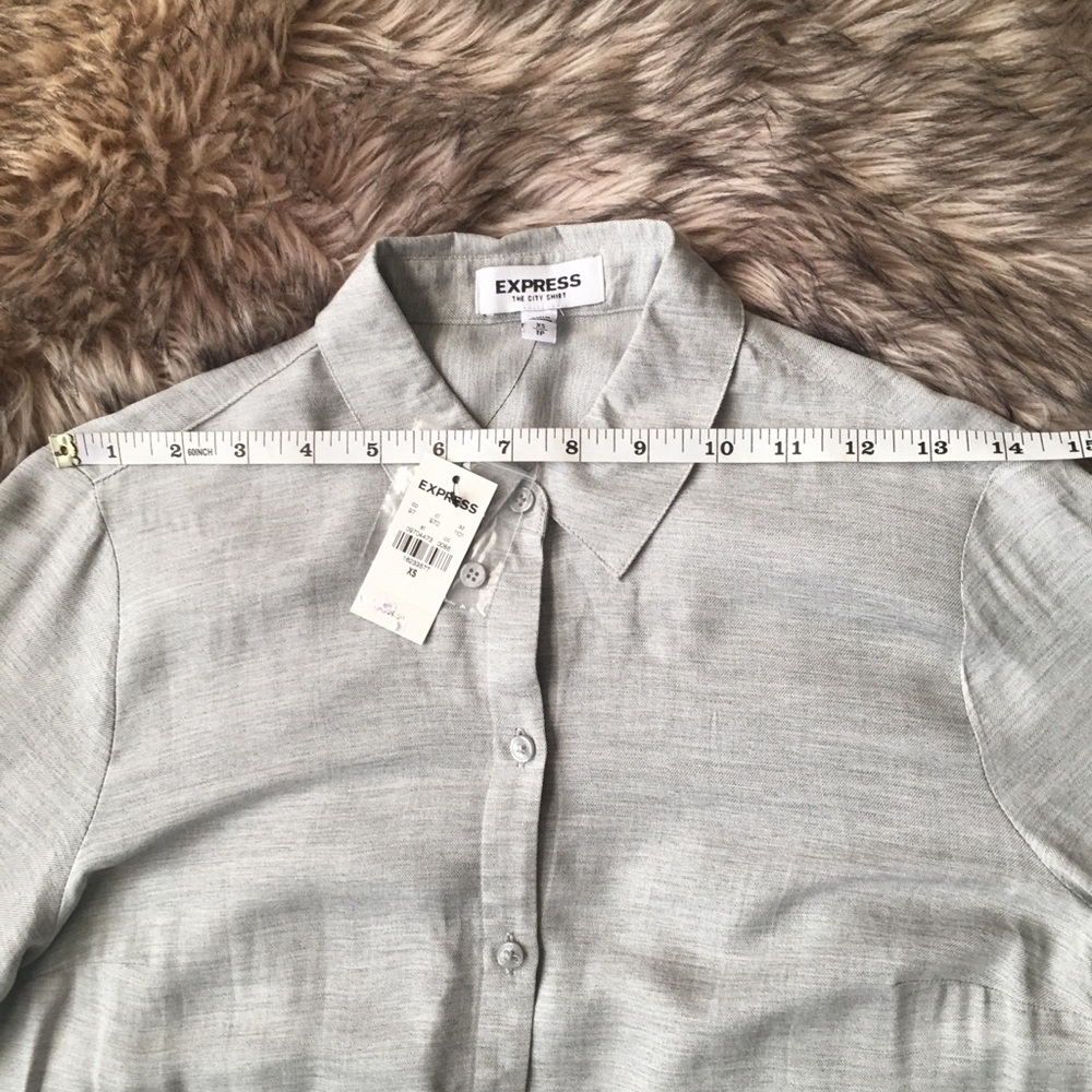 Express The City Shirt Gray - Picture 6 of 7